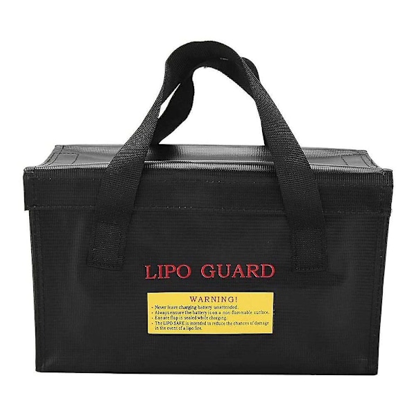 Eksplosjonssikker Lipo-batterisikkerhetspose Brannsikker sikkerhetspose med håndtaksdesign for lading og oppbevaring