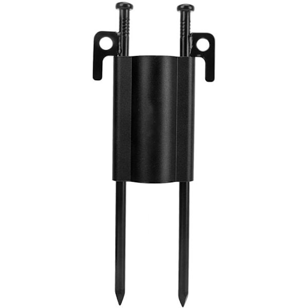 Camping Canopy Pole Holder i aluminiumlegering med justerbar mutter, utomhus tältstångshållare