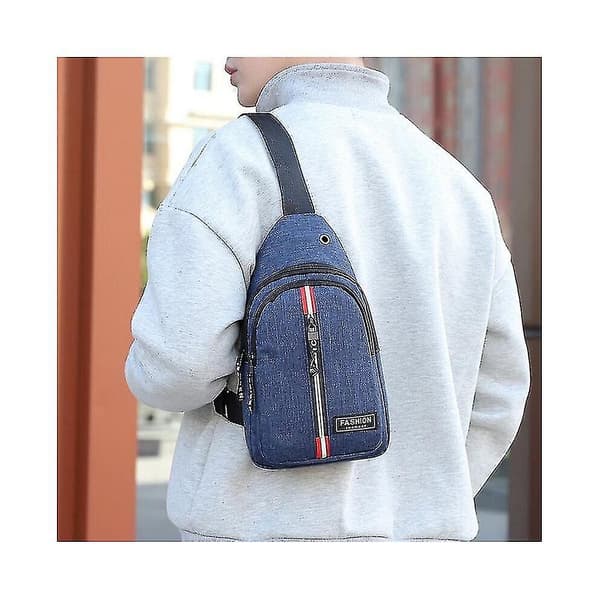 Casual Crossbody-brysttasker til Ipads/gadgets/bøger/vandflaske