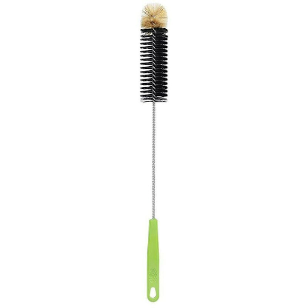 Ultra lång flaskborste, flaskborste smal flasktvätt öl, vin, kombucha, karaff, vattenflaskor, termos (40 cm) 4 st