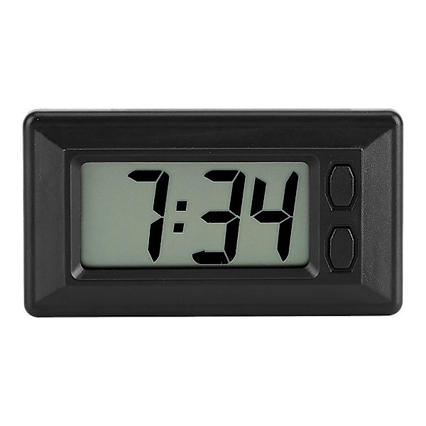 Auton kello, Yosoo Mini Digitaalinen Kello LCD Moottoripyörän Pöytä Auton Toimistokello