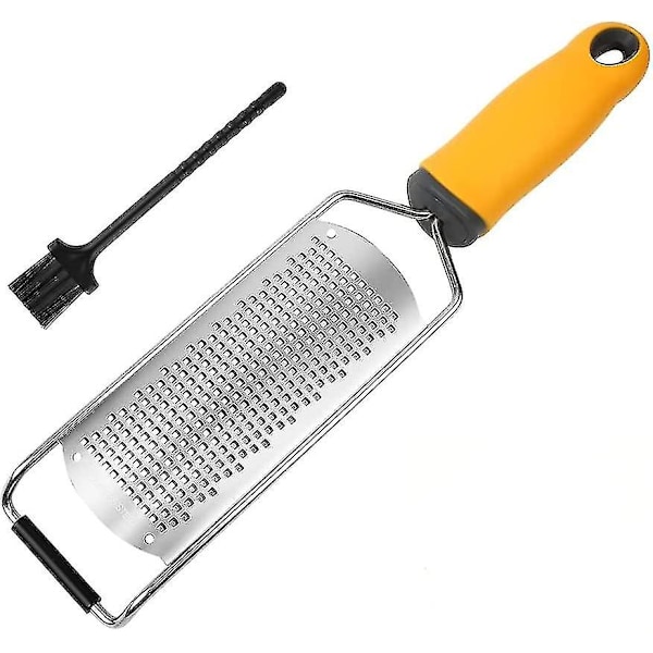 Zester Grater Med Razor-Sharp Rustfritt Stålblad, Beskyttende Deksel Og Rengjøringsbørste, Tåler Oppvaskmaskin