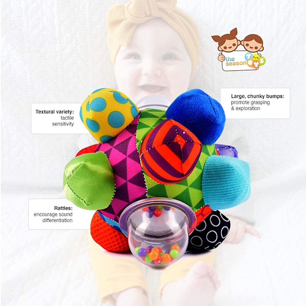 The Season Toys plys fodbold Bumpet bold til baby drenge og piger