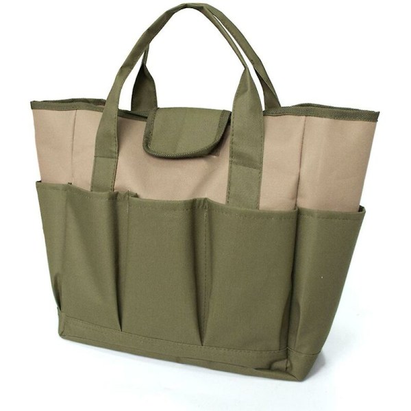 Canvas Garden Bag, Heavy Duty Garden Bag, Vegetable Garden Hand Tool Storage Bag,