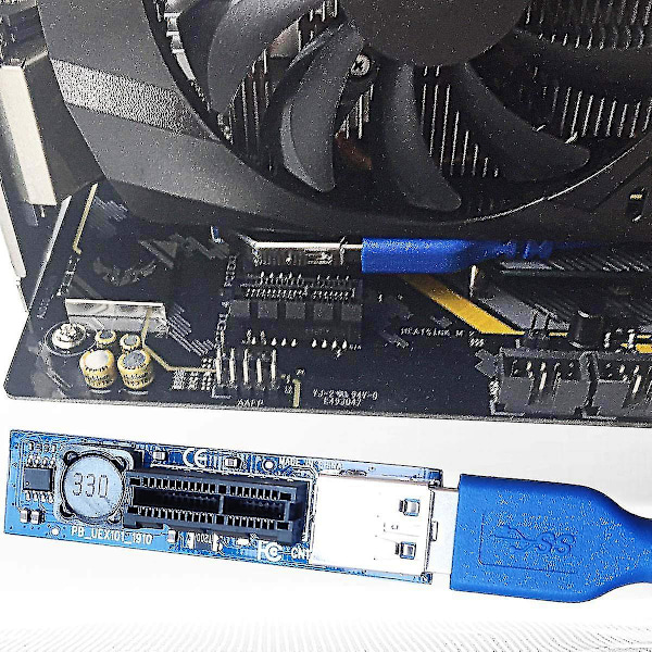 Pci-e Riser Pci-express X1 Til X4 Med 30cm Usb3.0 Forlængerkabel
