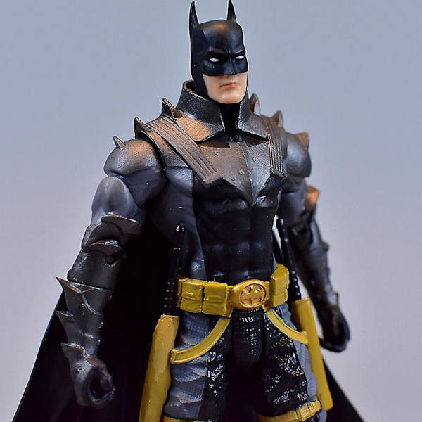 Batman rörlig påse docka docka händer gör modell（gul）