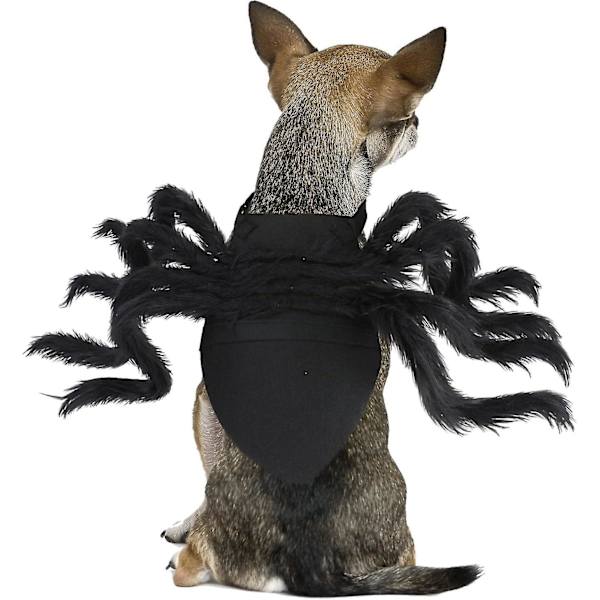Halloween-lemmikkieläinten puku Hämähäkki Cosplay-vaatteet Koira Kissa Hämähäkkiasu juhlapuku pienelle koiralle