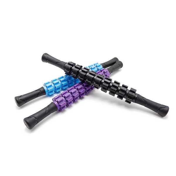 Sportsmassasje Muscle Roller Massasje Stick Roller For Deep Tissue 360gear Muscle Roller Stick（9 gir，lilla）