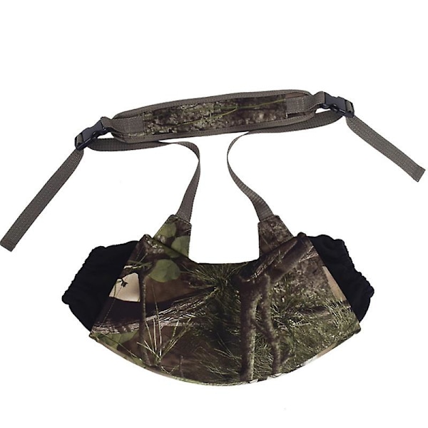 Mimigo jakt fleece handmuff pak värmare utomhus kamouflage Thinsulate isolering（43 x 19cm, GRÖN)