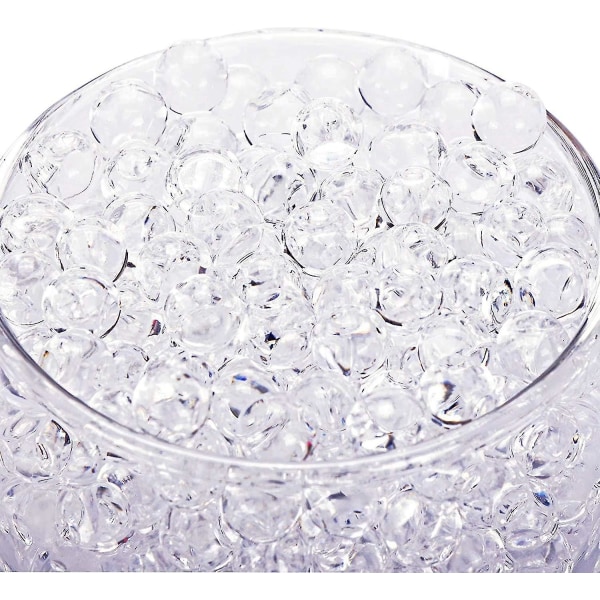 Vandperler, 3000 stykker Vase Filler Perler Ædelsten Vandgelperler Dyrkning af krystalperler Weddi