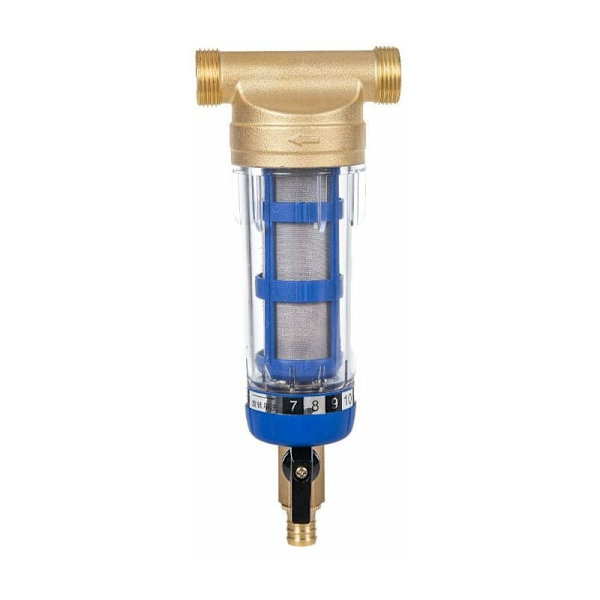 Återanvändbart vattenfilter sediment vattenfilter vattenfilter hantråd sedimentfilter för brunnsvattenslang (1/2 tums hantråd)