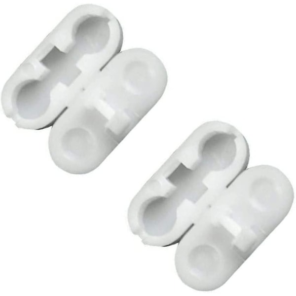 Replacement Vertical Roman Roller Blind Ball Chain Cord Connector Clips(50pcs, White)