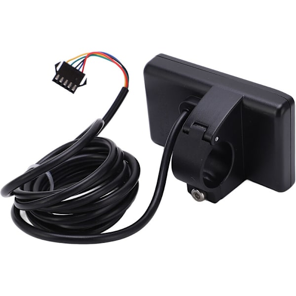 S866 Elektrisk cykeldisplay LCD-mätare 24V 36V 48V Elektrisk scooterkontrollpanel med SM-kontakt