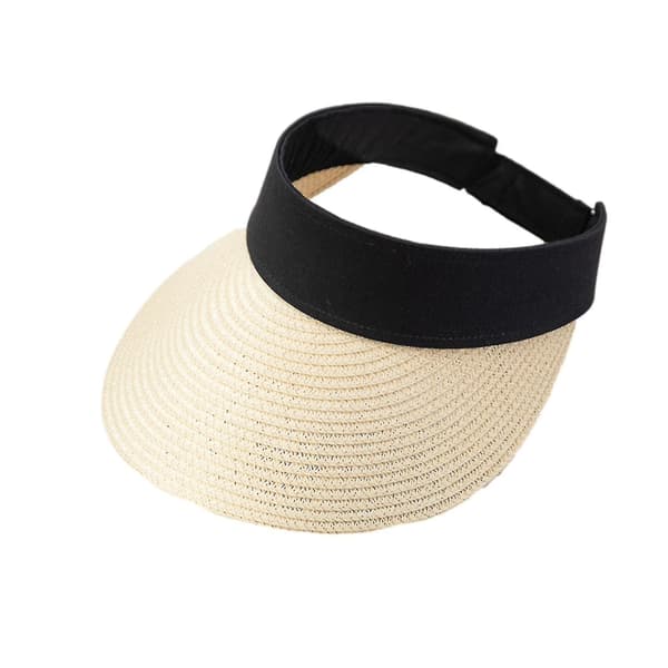 Kvindernes sommer solhat solbeskyttelse strikning sammenklappelig mode casual hat