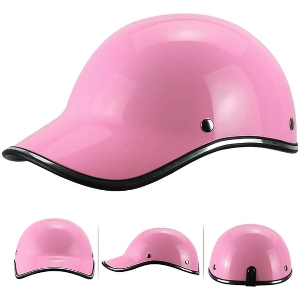 Baseball- cap , säädettävä pikalukitussolki, puolikas cap , vaaleanpunainen