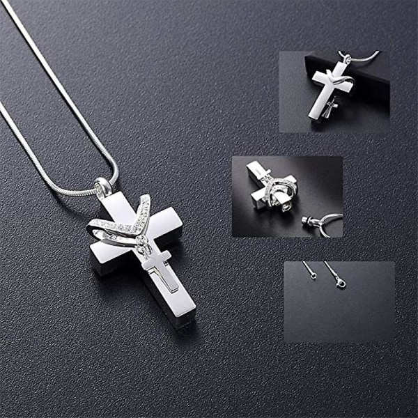 (A)Kors Halsband för Kvinnor Flickor - Gåvor（C）
