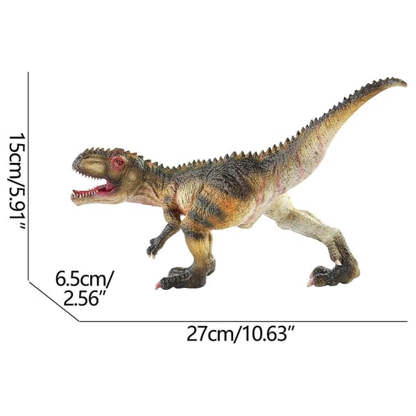 Guttegave Dinosaur Modell Solid Håndmalt Minnesmerke Figur