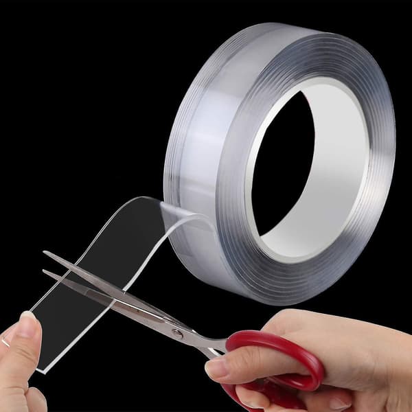 Transparent Nano Tape för säker montering för hem och kontor 5m