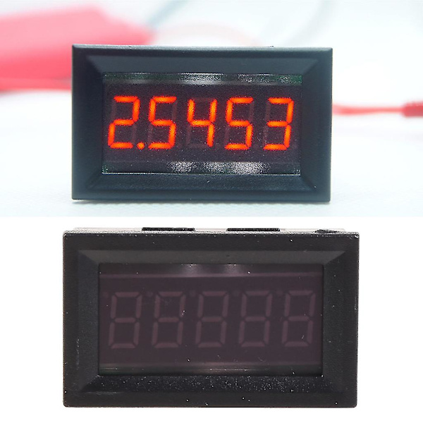 Bärbar digital amperemeter 5 bit 0,36-tums DC amperemeter strömområde 0-50,000mA