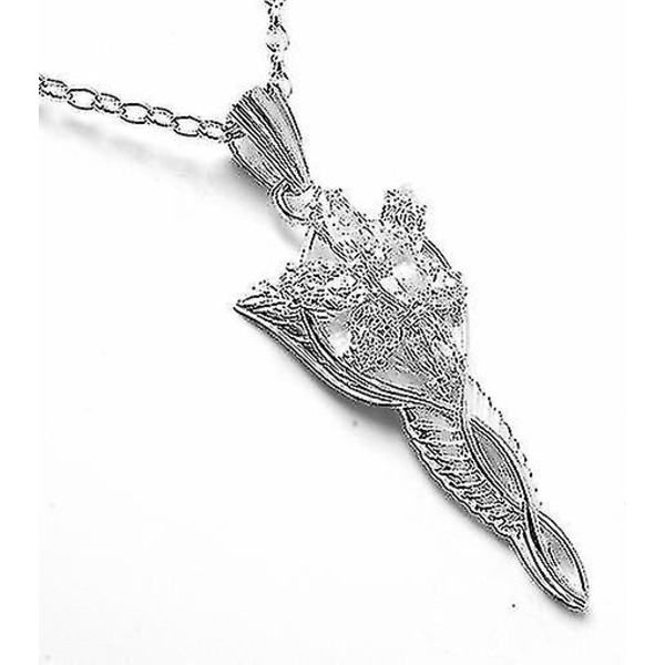 Lord Of The Rings Arwen Evenstar Silver Ndant Halsband