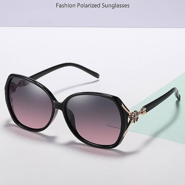 Kvindernes Fashion Polariseret Store Ramme Farveskiftende Solbrillerxq-sg288