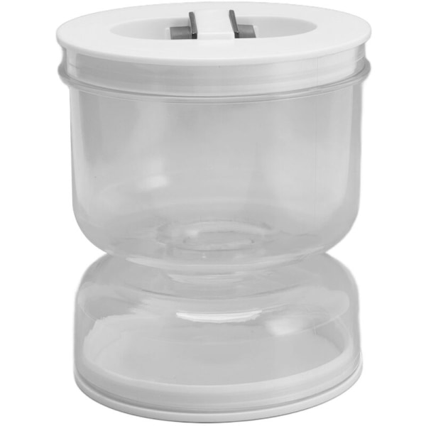 Torkad-våt separation pickle jar, kök pickle timglas burk, lufttät kimchi våt-torr dispenser