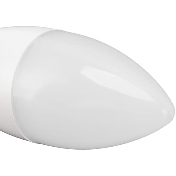LED-ljuskälla Ljusstyrning 5000K C37 E14 5W Ögonskydd Vit Belysning för Heminredning
