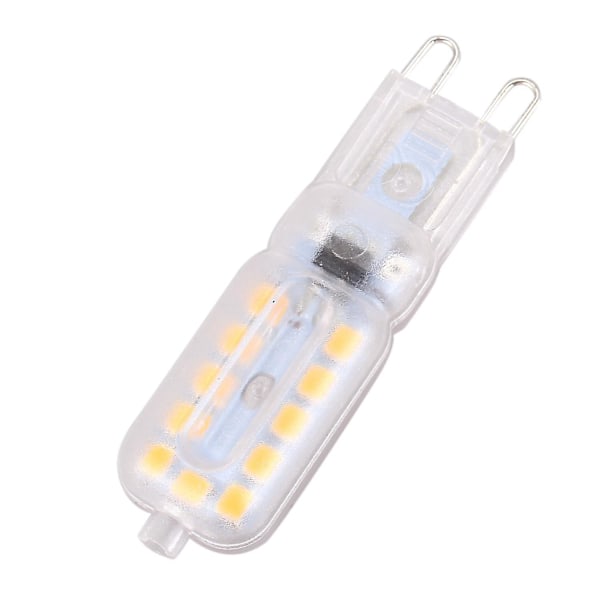 G9 5w 2835 SMD Dimbar LED-spotlight, energisparende maispærelampe 220v varm hvit