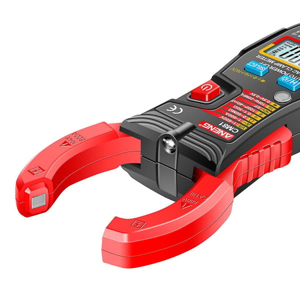 Digitalt multimeter elektrisk tester Ampermeter Frekvens Diode Temperatur Tester（Svart）