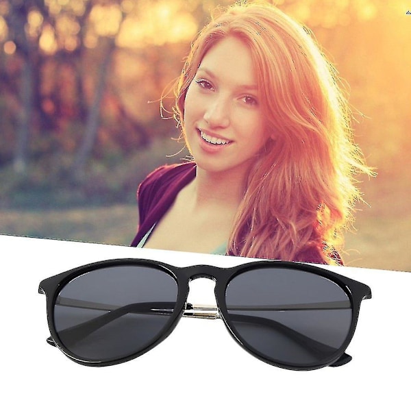 Unisex Womens Mens Classic Cat's Eye Round Glasses Fashion Sunglasses Uv400