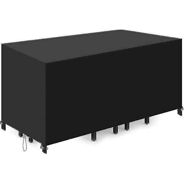Möbelöverdrag för trädgård 170 X 94 X 70 cm, rektangulärt/fyrkantigt överdrag för utebord