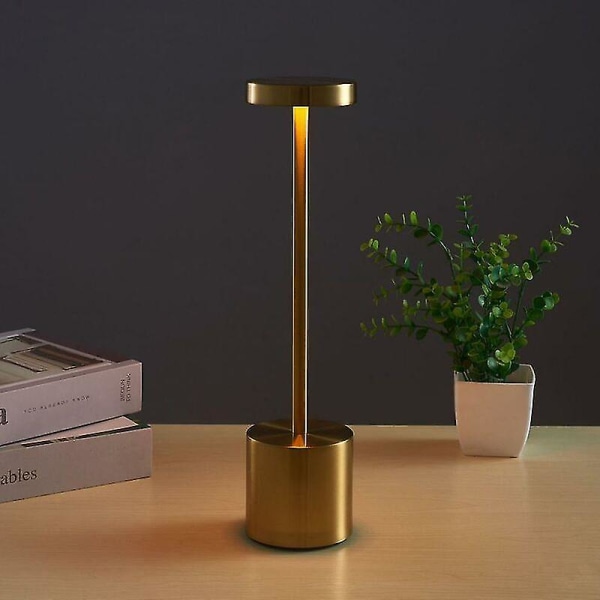 Skrivbordslampa - USB-laddning trådlösa bordslampor, 1800 mA laddningsbar LED-skrivbordslampa, 3 färglägen