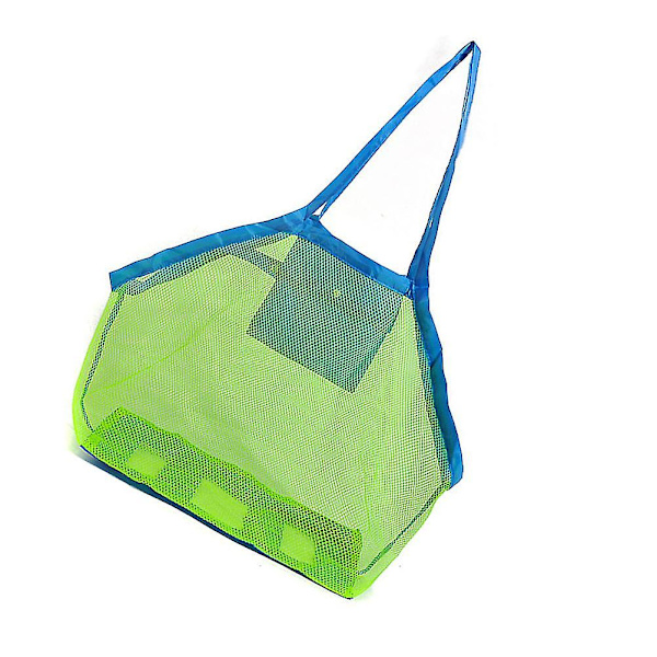 2 stk. Strand Mesh Tote Taske Til Strand Familie Børn Legetøj Tote Organizer Legetøj
