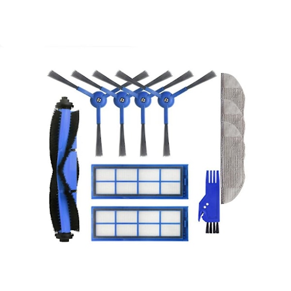 Til Eufy Robovac L70 Hybrid Robot Kit Filtre Børster Mopper Pads