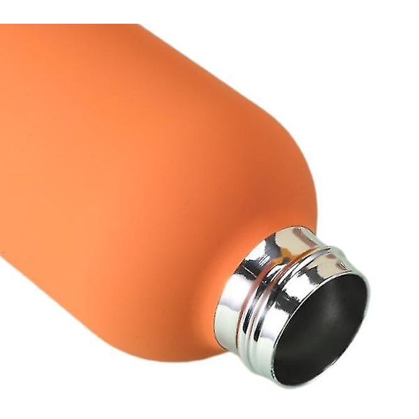 Rostfritt stål termosmugg högvärdig utomhus frostad mini sportvattenflaska (350 ml,)