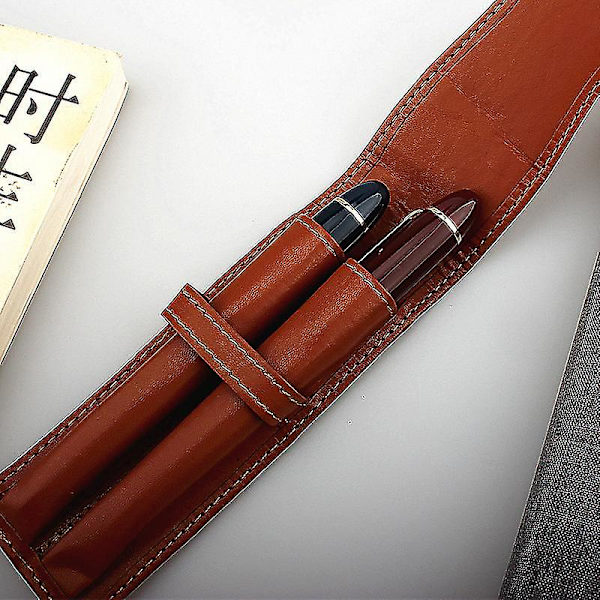 Kontorartikler Skoleartikler Pung | Fountain Pen Etui Læder Rs | Fountain Pen Bakkeholder - Blyanttasker -