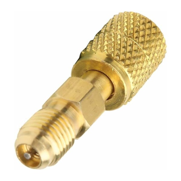 R410A Kylmedelsadapter 5/16\" SAE Hona till 1/4\" SAE Hane Flare för Luftkonditionering HVAC Rak Adapter (Ut1/4SAE in5/16SAE)