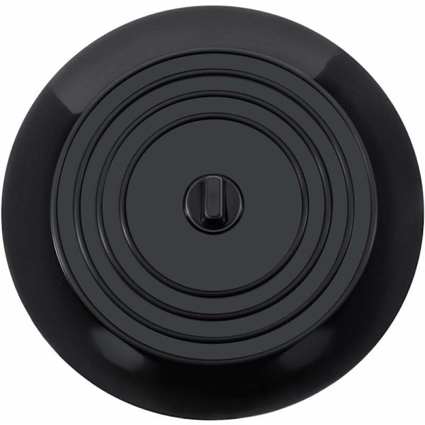 1 st badkarspropp i silikon, diskbänkspropp, köksdiskhopropp, 6\" diameter för kök, badrum och tvättstuga, universell avloppspropp (1 st, slumpmässig färg)