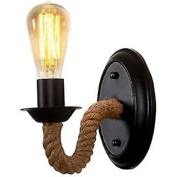 Stue Amerikansk Vegglampe Sengelampe Sengelampe Soverom Retro Kreativ Trappe Gang Gard
