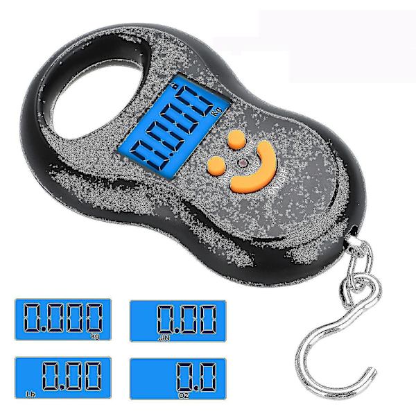 Digital fiskvåg post hängande krok bagagevikt LCD mini bärbar 110 Lb