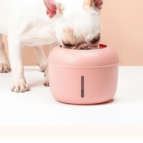 Elektrisk katt hund automatisk vattenfontän dispenser husdjur drickskål förhindra torr upp grön