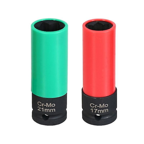 17mm 21mm pyöränmutterin hylsyavain, lukkomutterin poistotyökalu S-luokkaan (17mm ja 21mm)