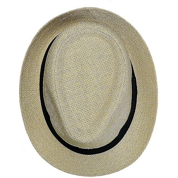 Unisex Fedora Hat Trilby Olkihatut Kesä Ranta Aurinkohattu