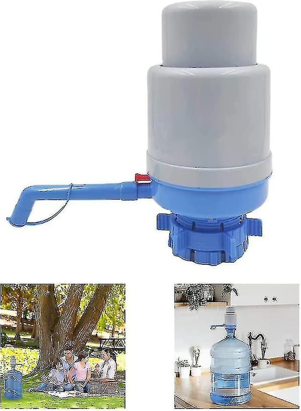 Dricksvatten Handpump, 5 Gallon Vatten Dispenser Ingen Dropp Hand Tryckavlastningsventil Dricksflaska