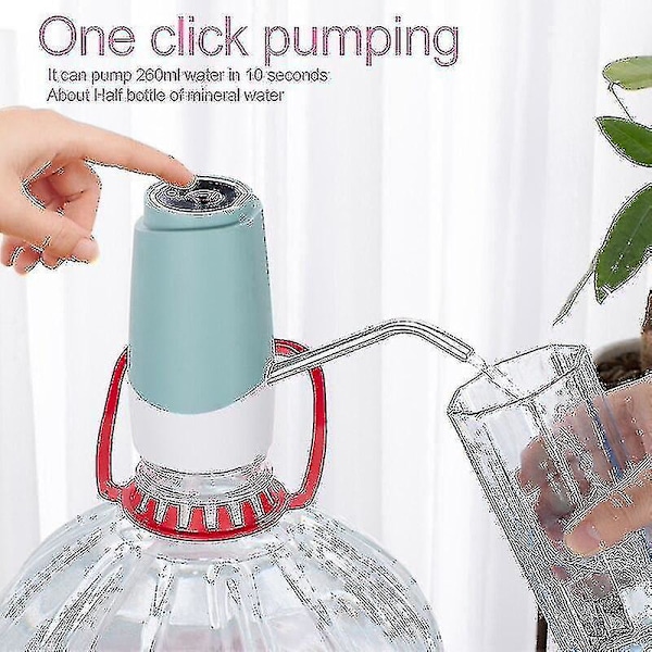 Usb-laddningsbar automatisk vattenpump Elektrisk dricksvattenflaska Dispensrar