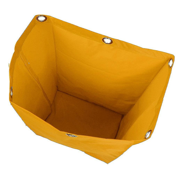 Sl Janitorial Cart Cleaning Tool 's vedenpitävä kärryn säilytyspussi 40x28x69cm keltainen RiilqVain pussi)