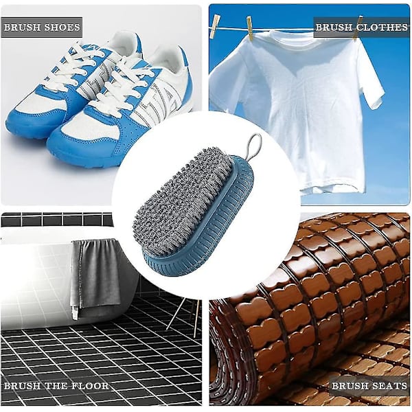 Makea Linen Brush 3-osainen värikäs käsinpuhdistusharja työkalusarja