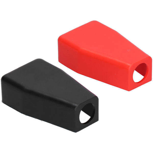 Sats med 10 batteripolskydd i gummi, flexibelt skydd för toppcellspol