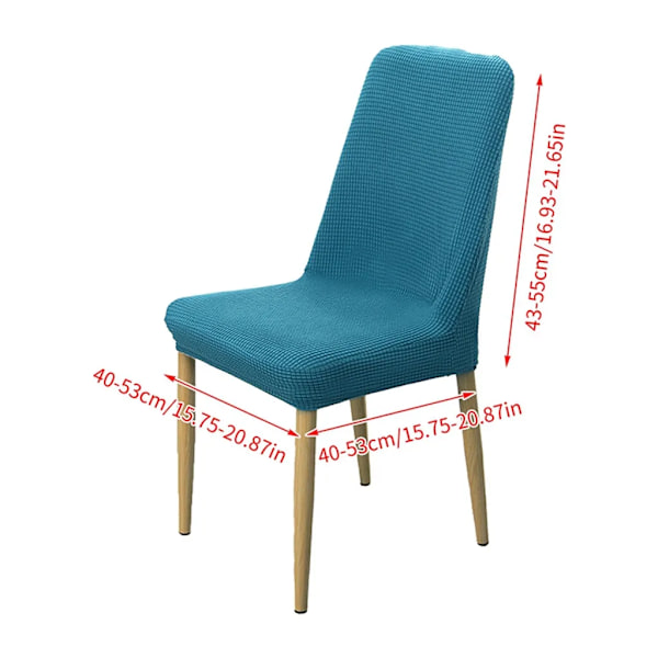 Enfärgad jacquard stolsöverdrag, stretch spandex stolsöverdrag, stolsöverdrag för matsal, hotell, bankett (gul)