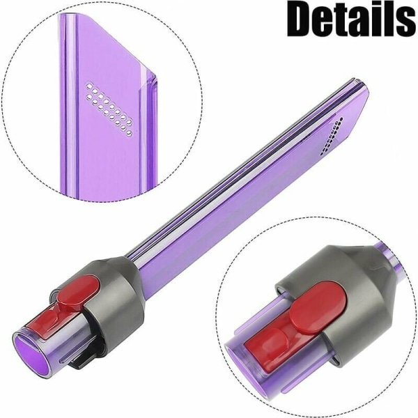 Tillbehör Belysningsmunstycke för dammsugare med integrerad LED kompatibel med Dyson V7 V8 V10 V11 V15 för att rengöra mörka hörn och svåråtkomliga delar